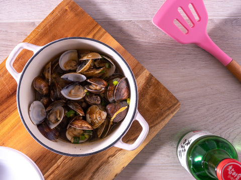 韓國燒酒煮蛤蜊:絕佳韓式下酒菜