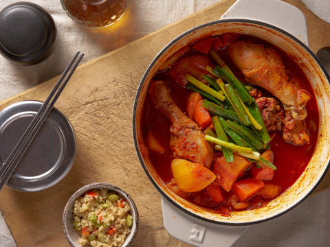 韓式辣燉雞:韓國家常雞肉料理