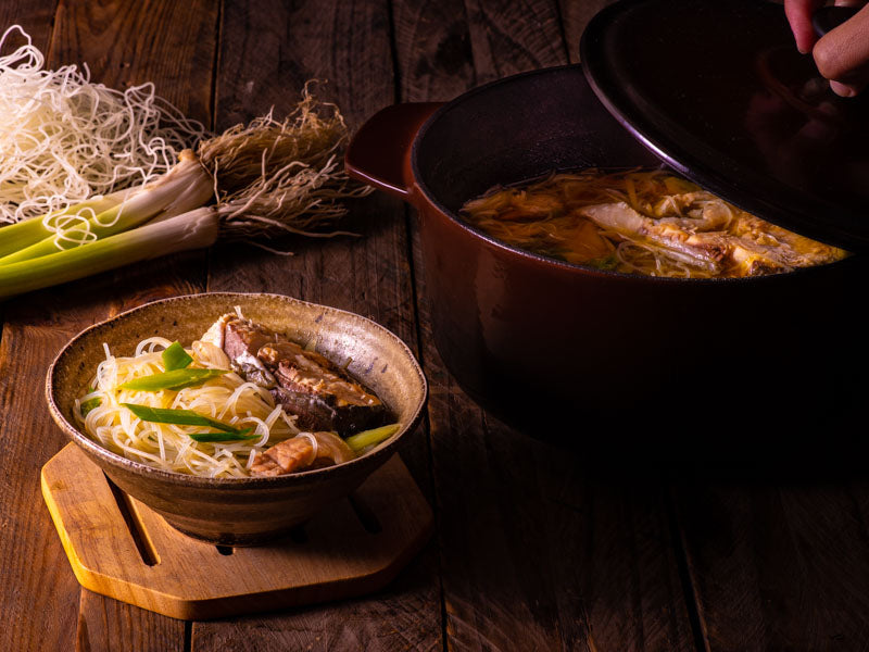 烏魚米粉(食譜影片) |  Mullet Rice Noodle Soup