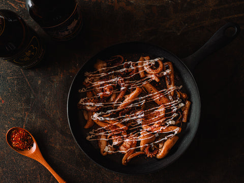 奶油照燒醬炒軟絲 (食譜影片) | Buttery Pan-Fried Squid with Teriyaki Sauce