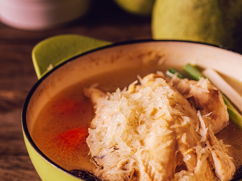 柚香大蔥雞湯：中秋季節限定的雞湯食譜
