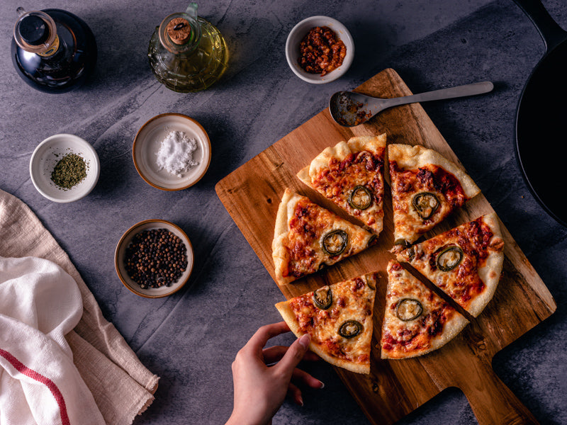 鑄鐵鍋墨西哥肉醬披薩：大膽玩味中西合併的創意披薩