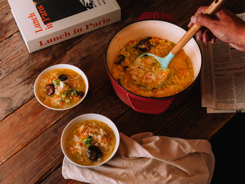 古早味蒲仔粥 (食譜影片) | Traditional Calabash Gourd Congee