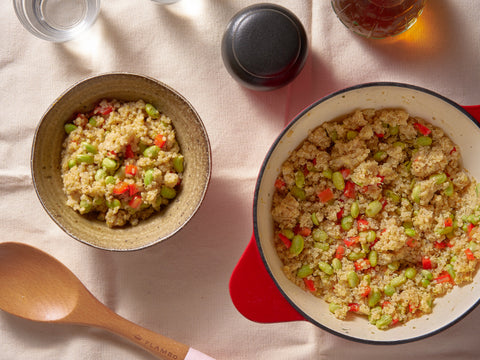 毛豆藜麥沙拉(食譜影片) | Edamame Quinoa Salad