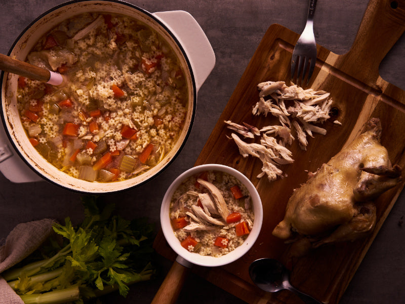 西式雞湯麵：能治感冒的神奇雞湯