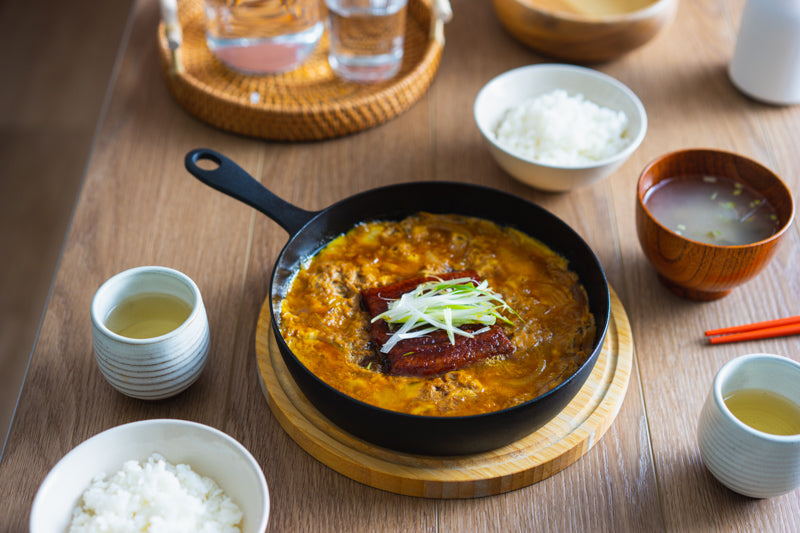 鰻魚柳川煮 : 輕鬆在家煮日本料理