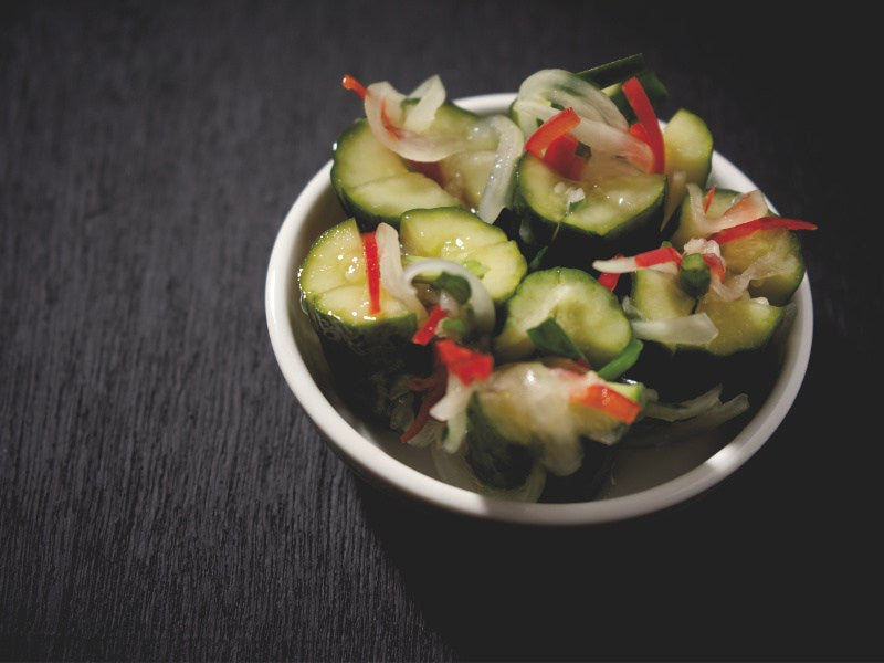 韓式泡菜黃瓜：不會辣的韓式小菜